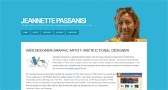 Desktop Screenshot of jeannettepassanisi.com